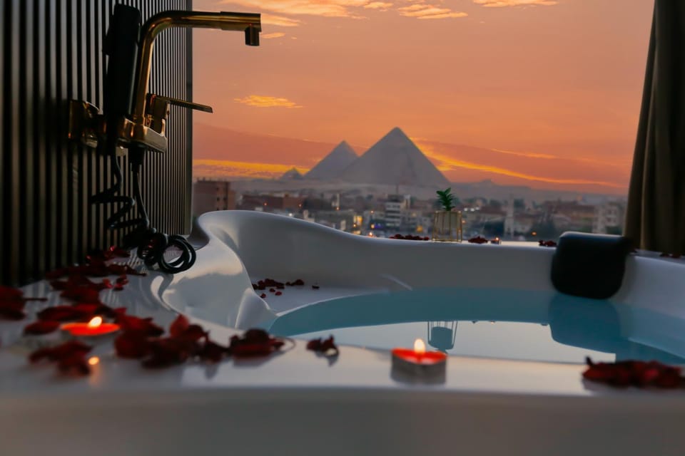 Nearby landmark, Day, Natural landscape, Mountain view, Pool view, Swimming pool, Sunrise, Sunset