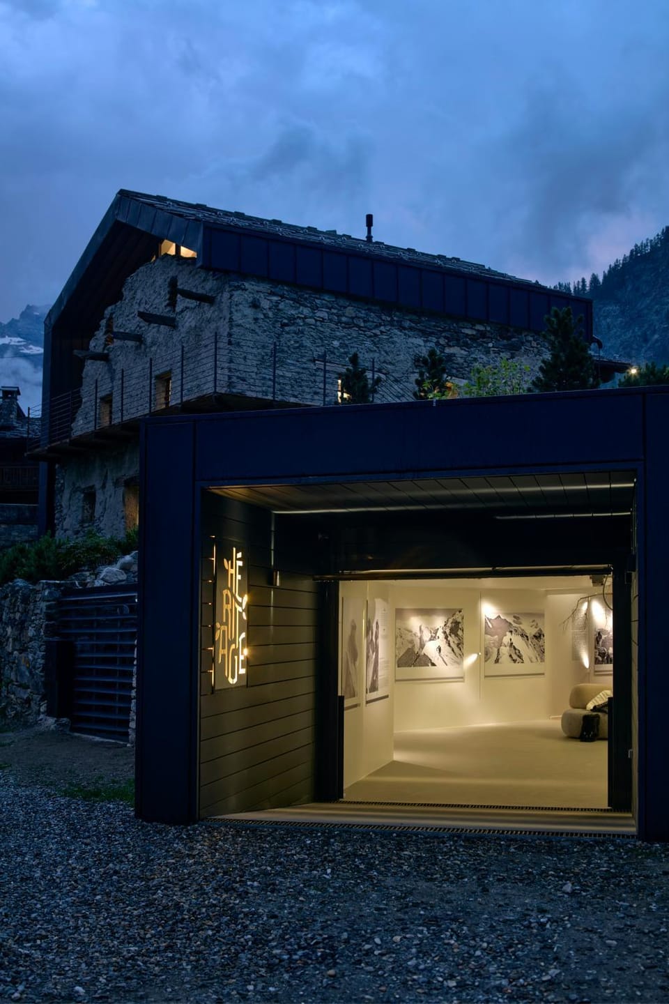 Property building, Night