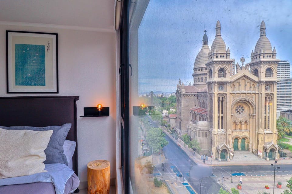 HOM l Wifi Turismo Parque Almagro Confort Laundry Apartment in Santiago