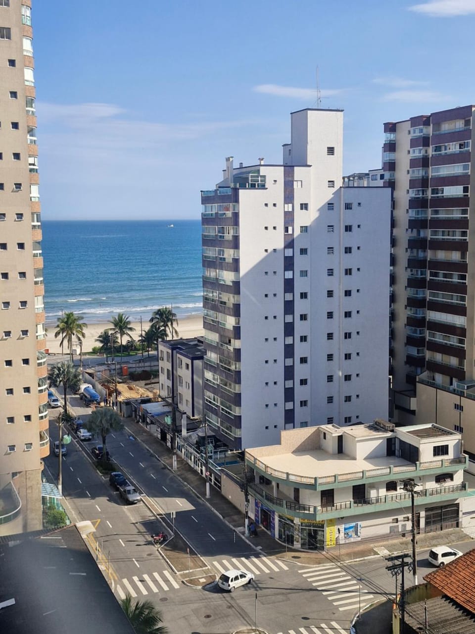 AP Com vista mar, 2 vaga de garagem, Wi-Fi , 50m do mar Apartment in State of São Paulo