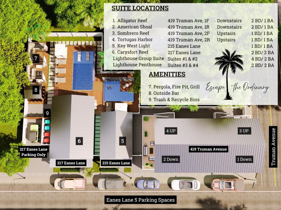 Tortugas Harbor Light Suite House in Key West