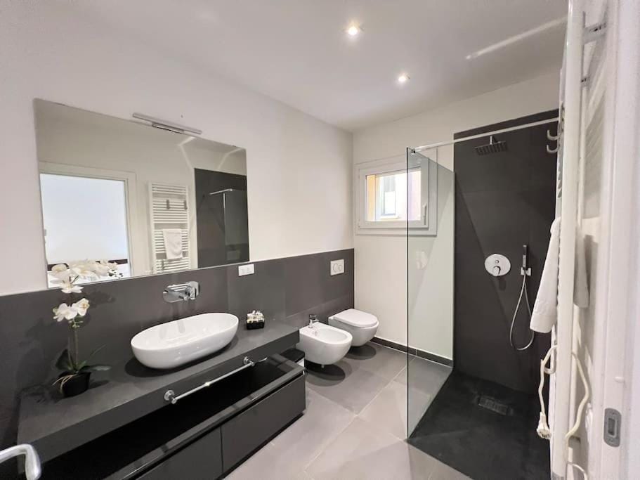 Shower, Toilet, Bathroom, bidet, towels