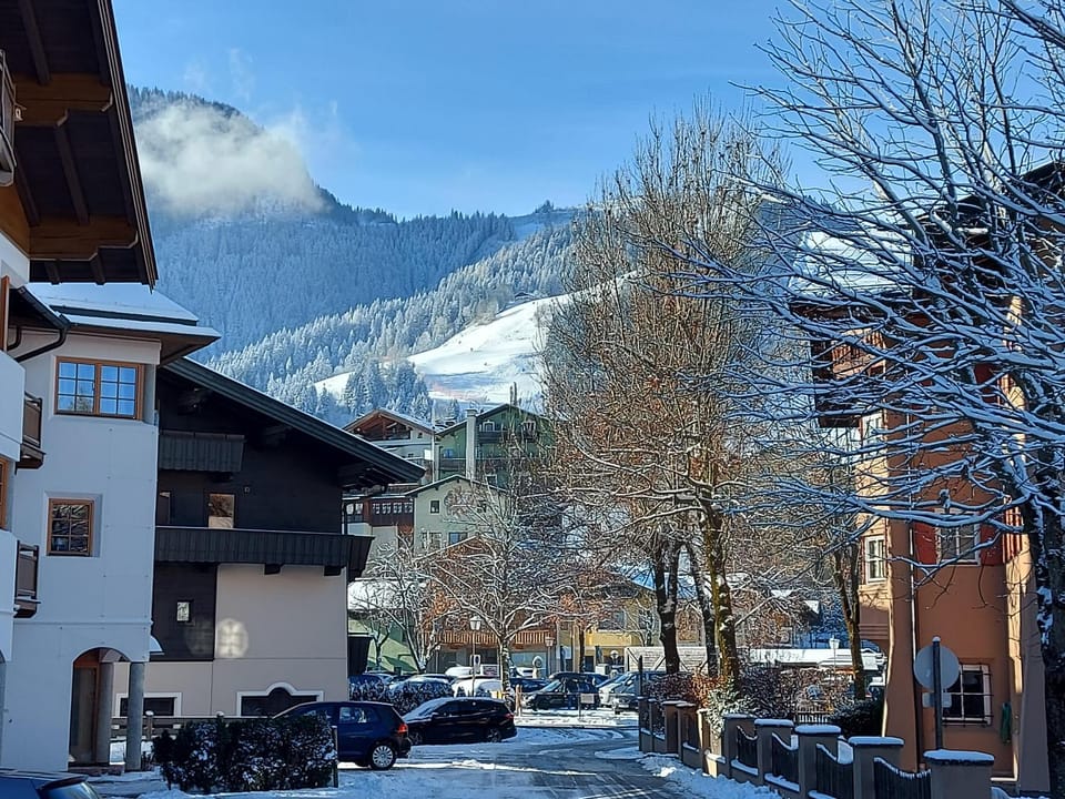 Neighbourhood, Winter, Mountain view