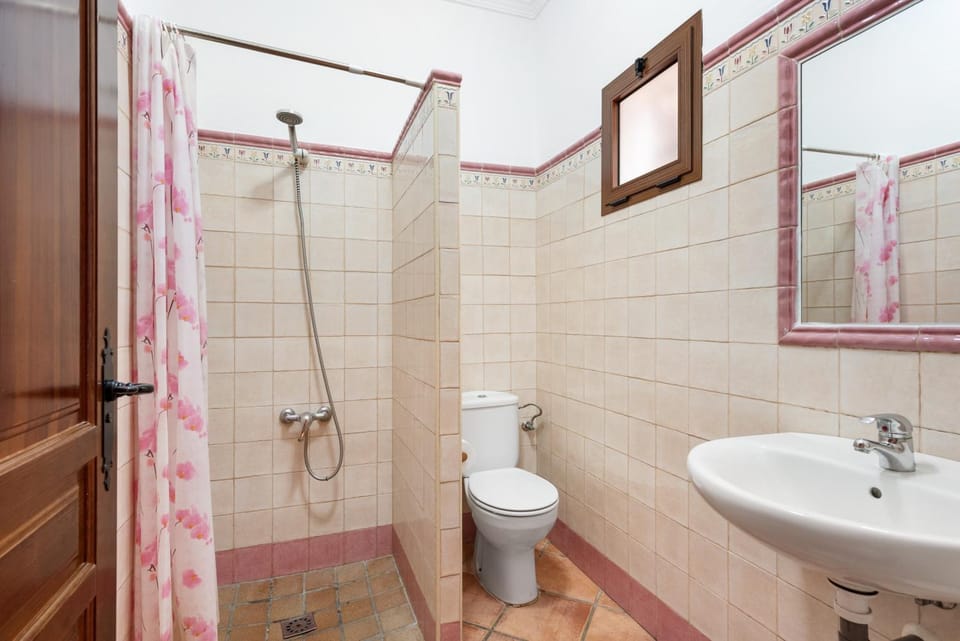 Bathroom, Living room
