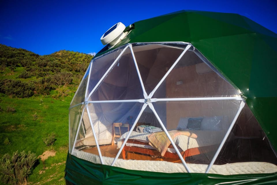 Escarpment Domes Luxury tent in Wellington Region