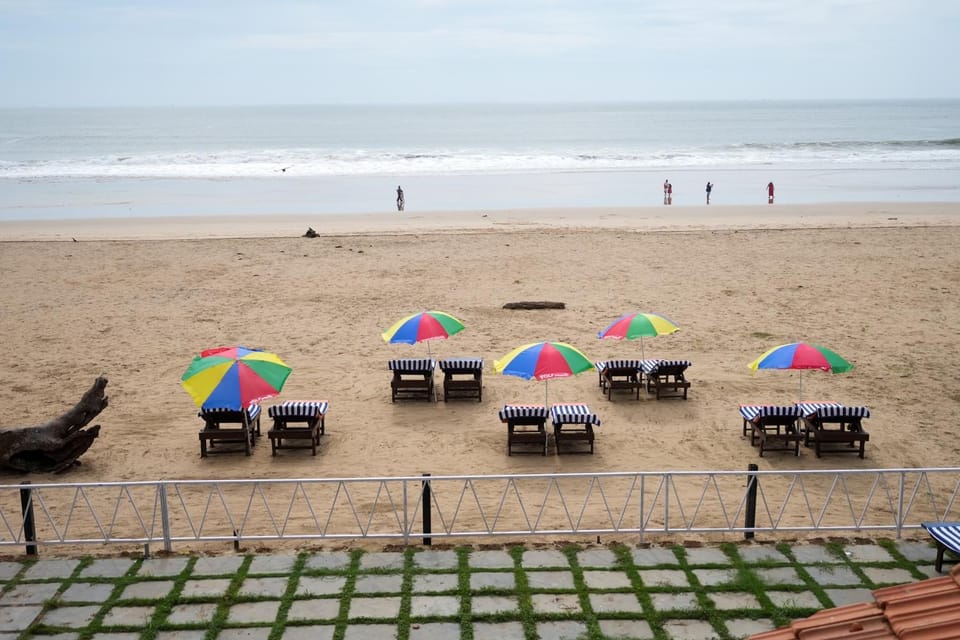 Beach, sunbed