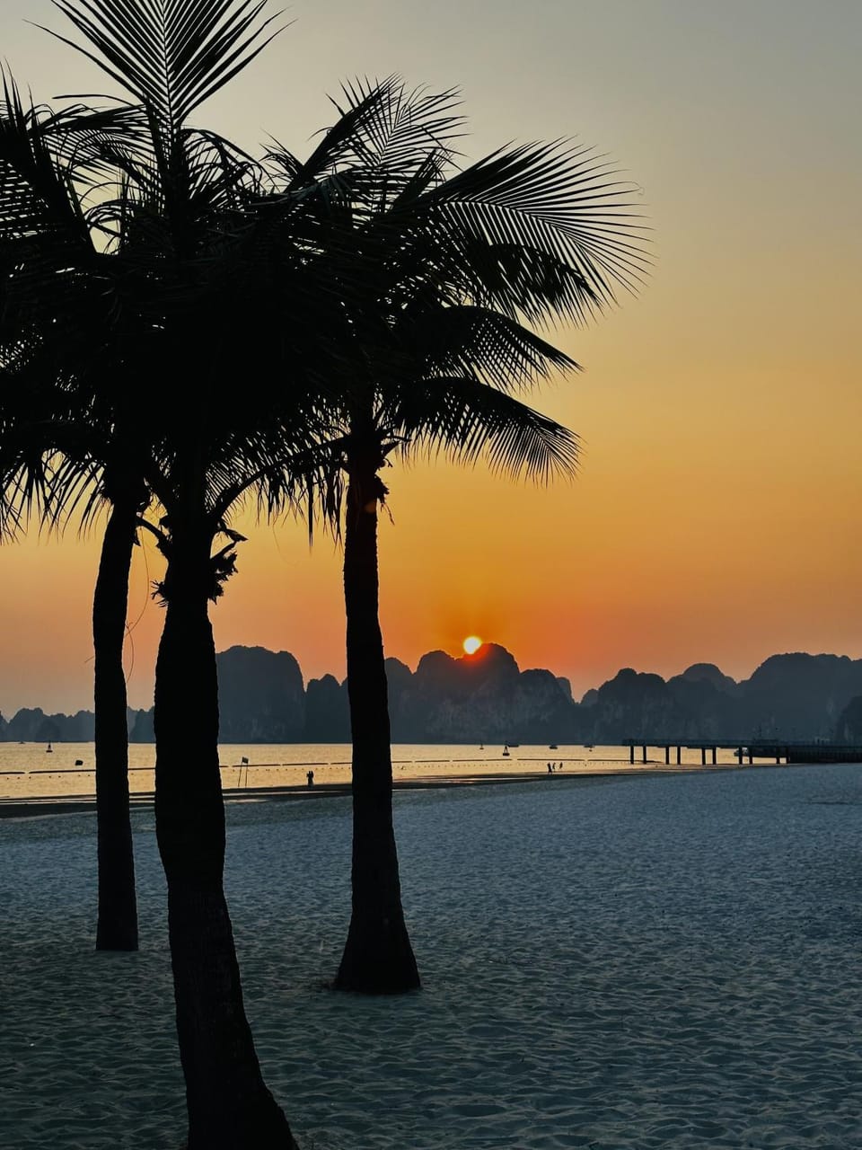 Nearby landmark, Natural landscape, Beach, Sea view, Sunset