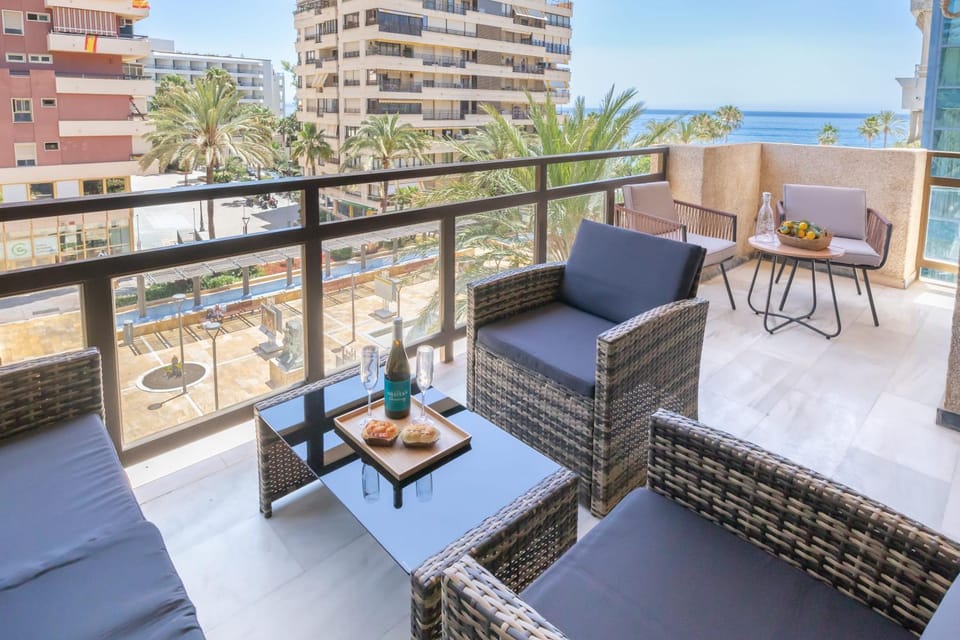 Day, View (from property/room), Balcony/Terrace, Balcony/Terrace, Dining area, Sea view