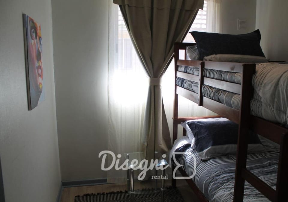 Photo of the whole room, Bedroom, bunk bed
