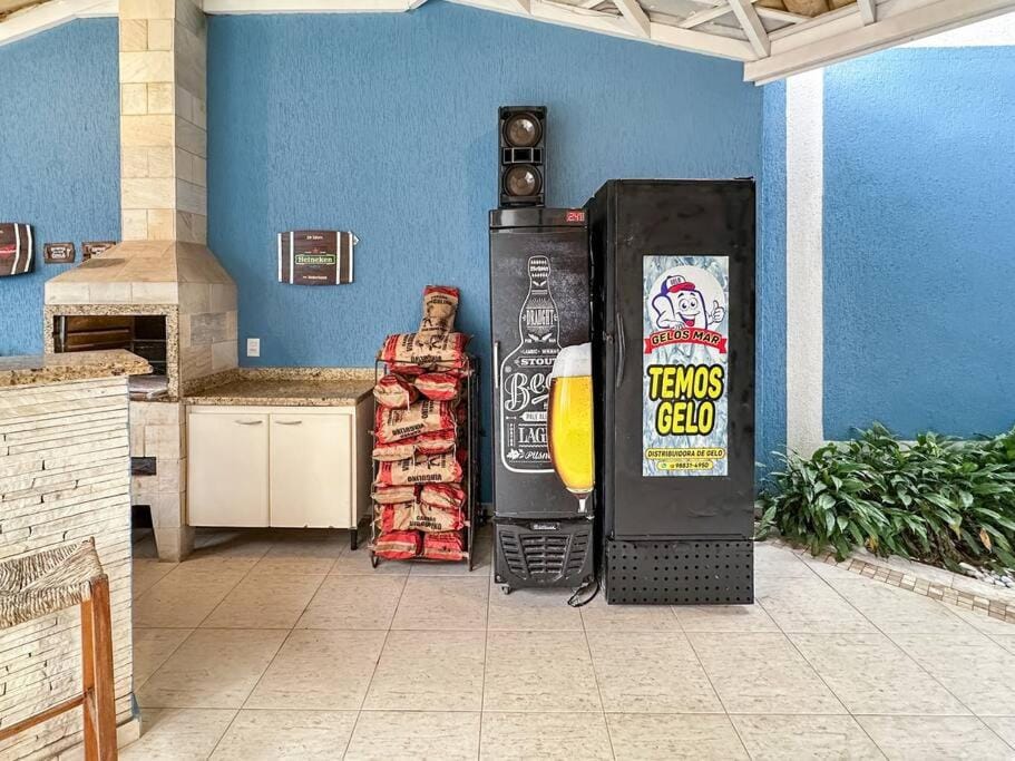 BBQ facilities, vending machine