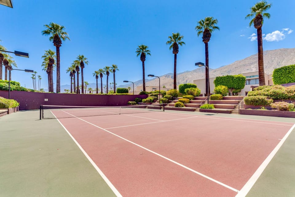 Community Pool Access: Chic Palm Springs Condo House in Palm Springs