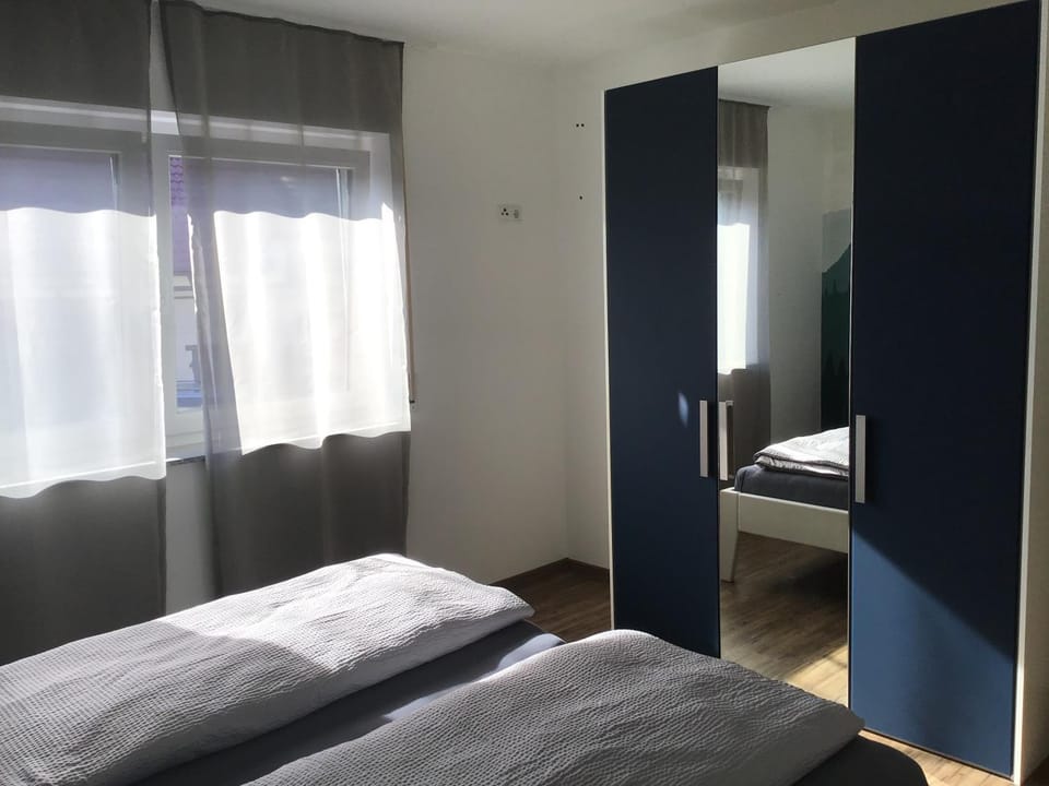 Photo of the whole room, wardrobe