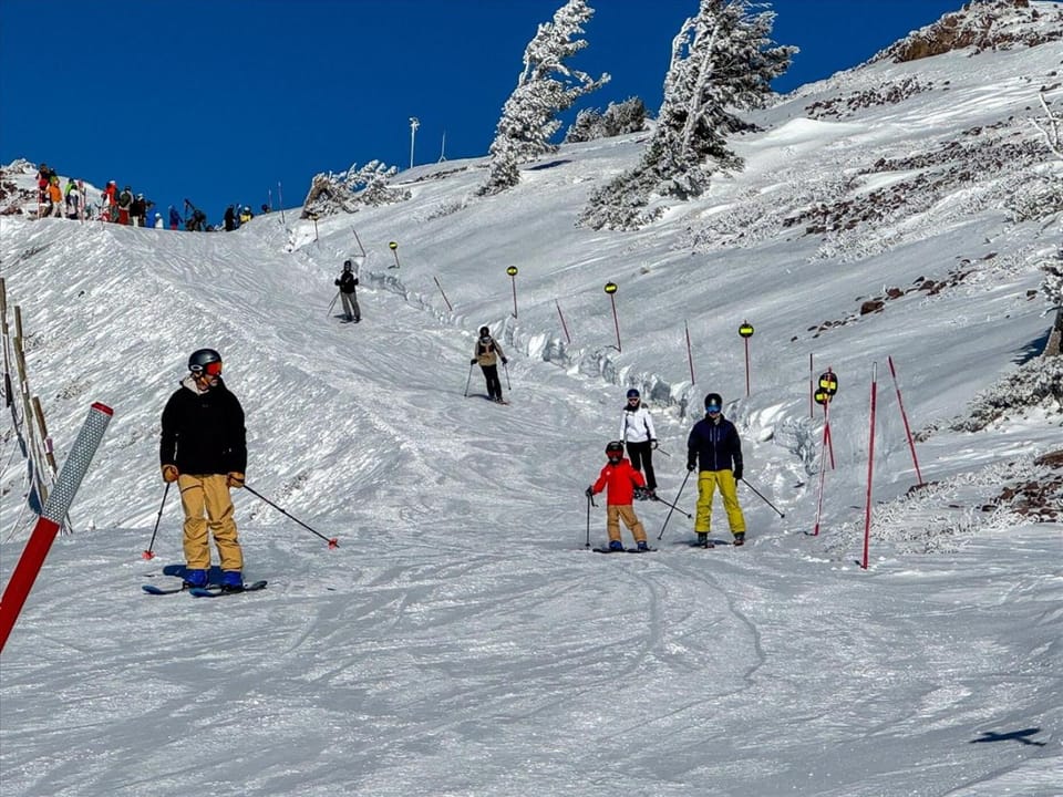 Off site, Winter, Skiing