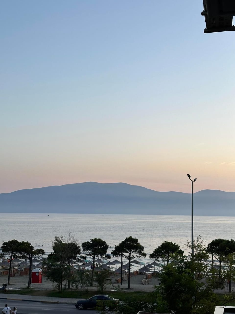 Sea view, Sunset
