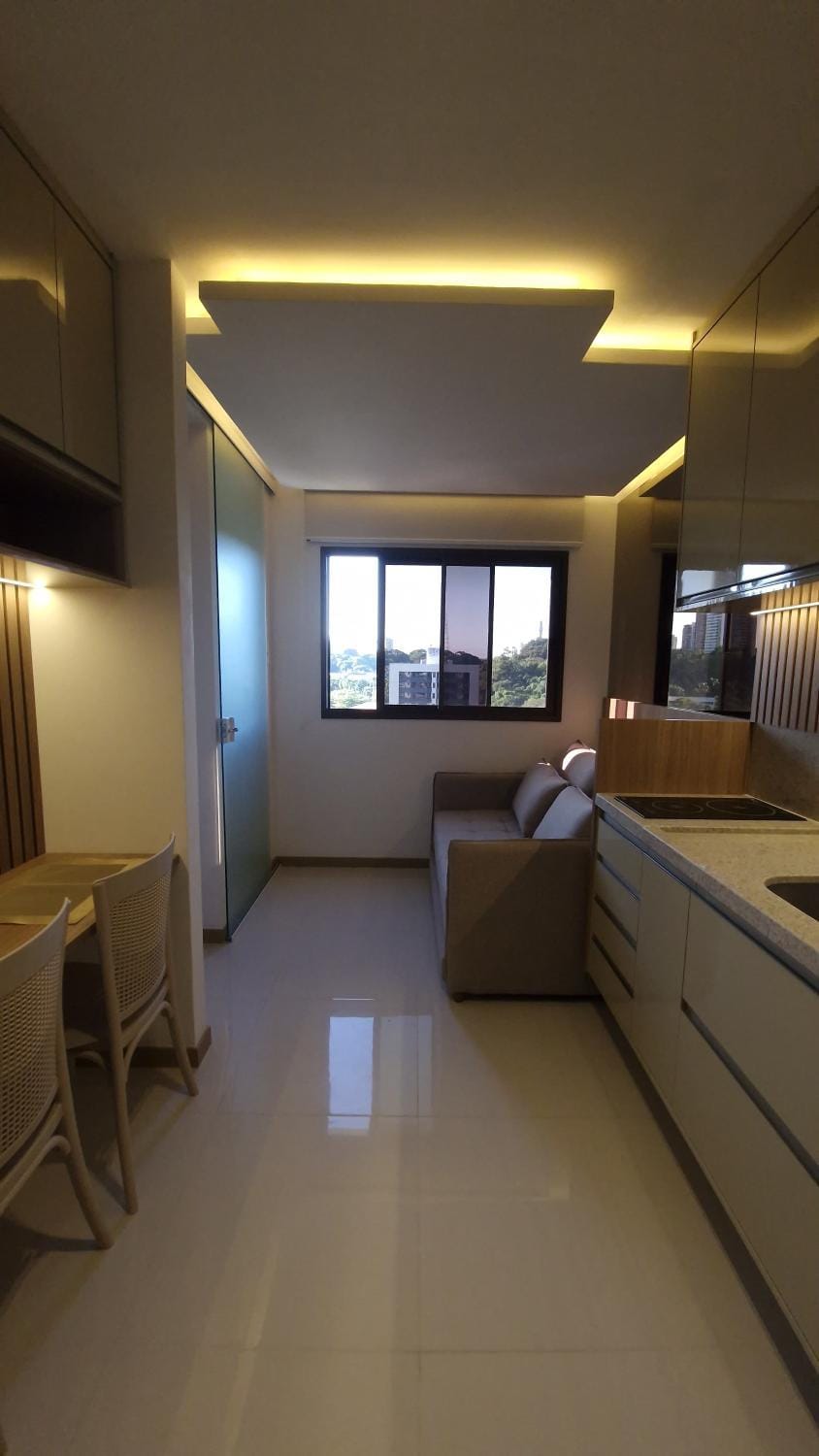 Kitchen or kitchenette, Living room
