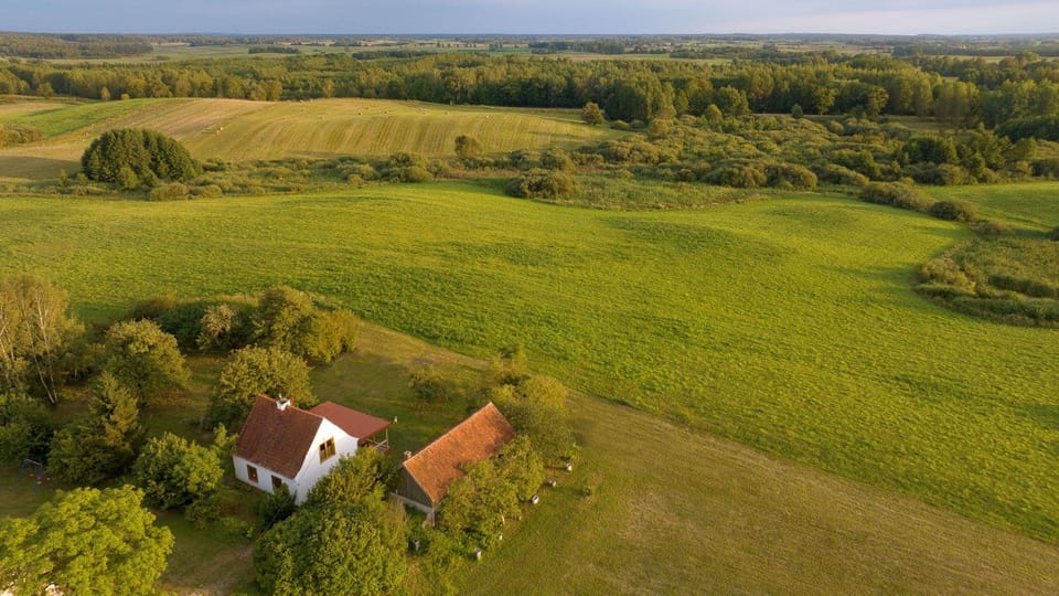 Property building, Natural landscape, Bird's eye view