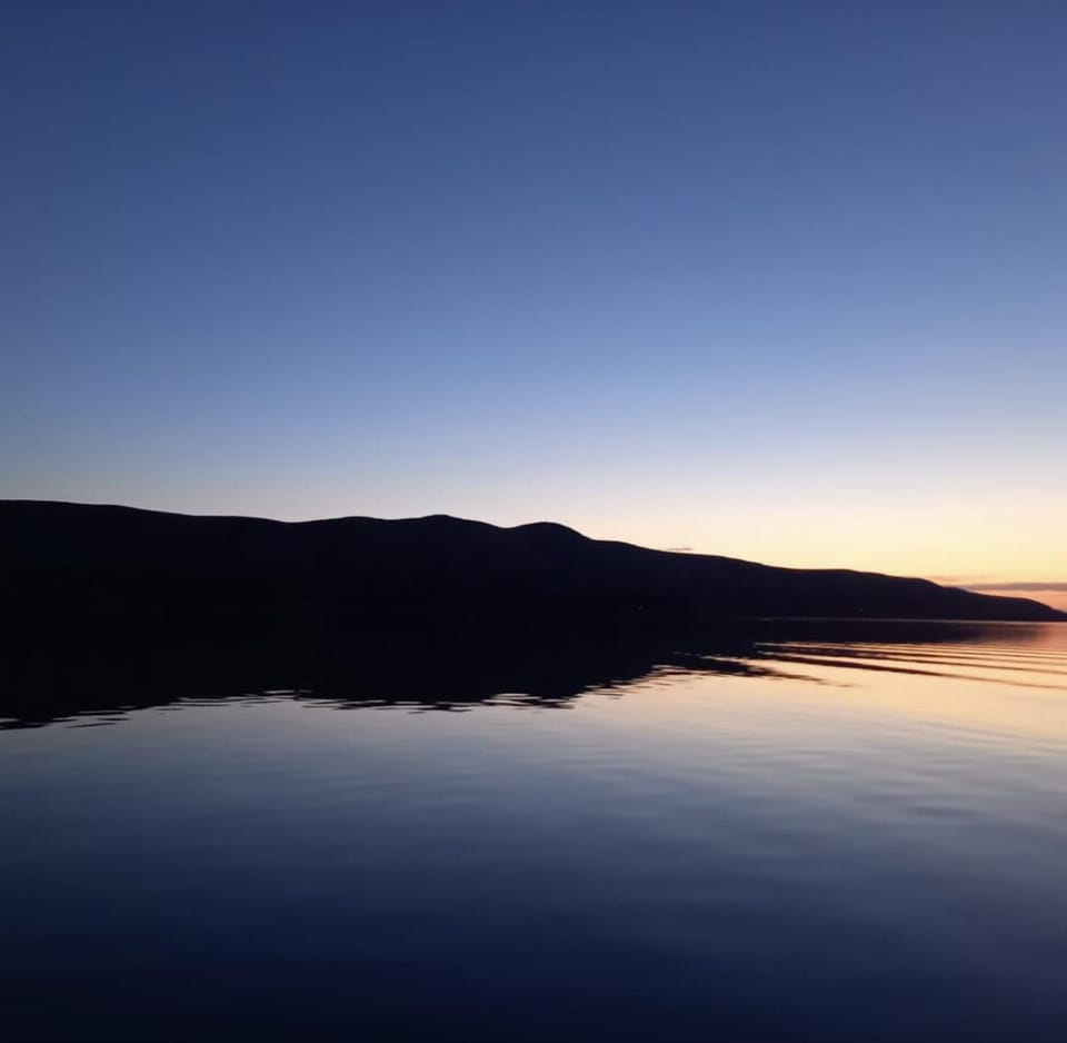 Natural landscape, Sunset