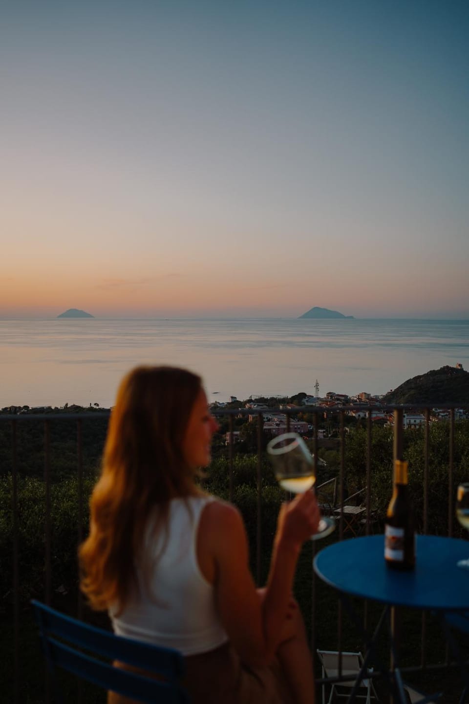Food and drinks, Dining area, Sea view, Drinks, Sunset