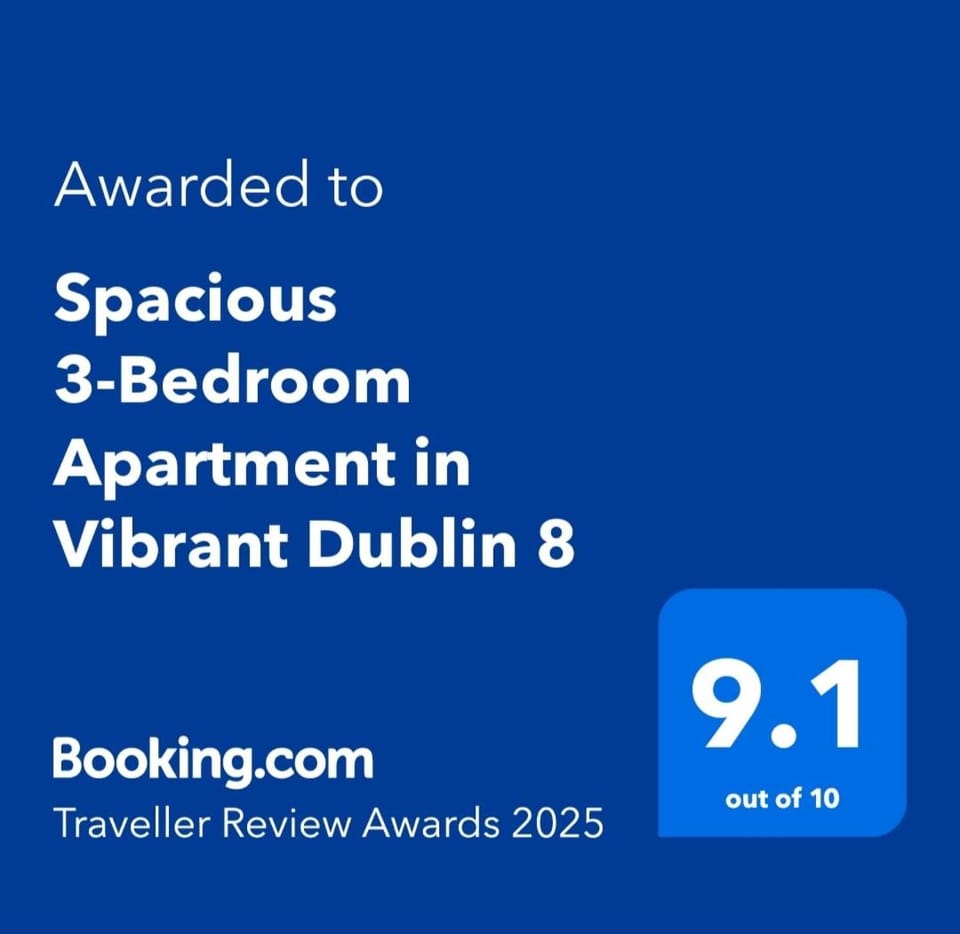 Spacious 3-Bedroom Apartment in Vibrant Dublin 8 Apartment in Dublin