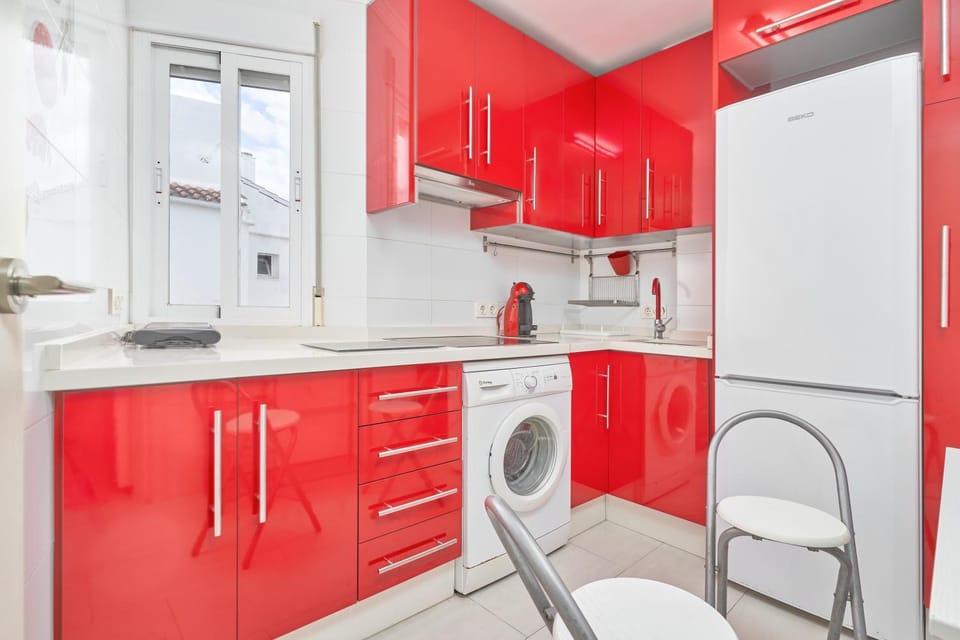 Kitchen or kitchenette, Living room