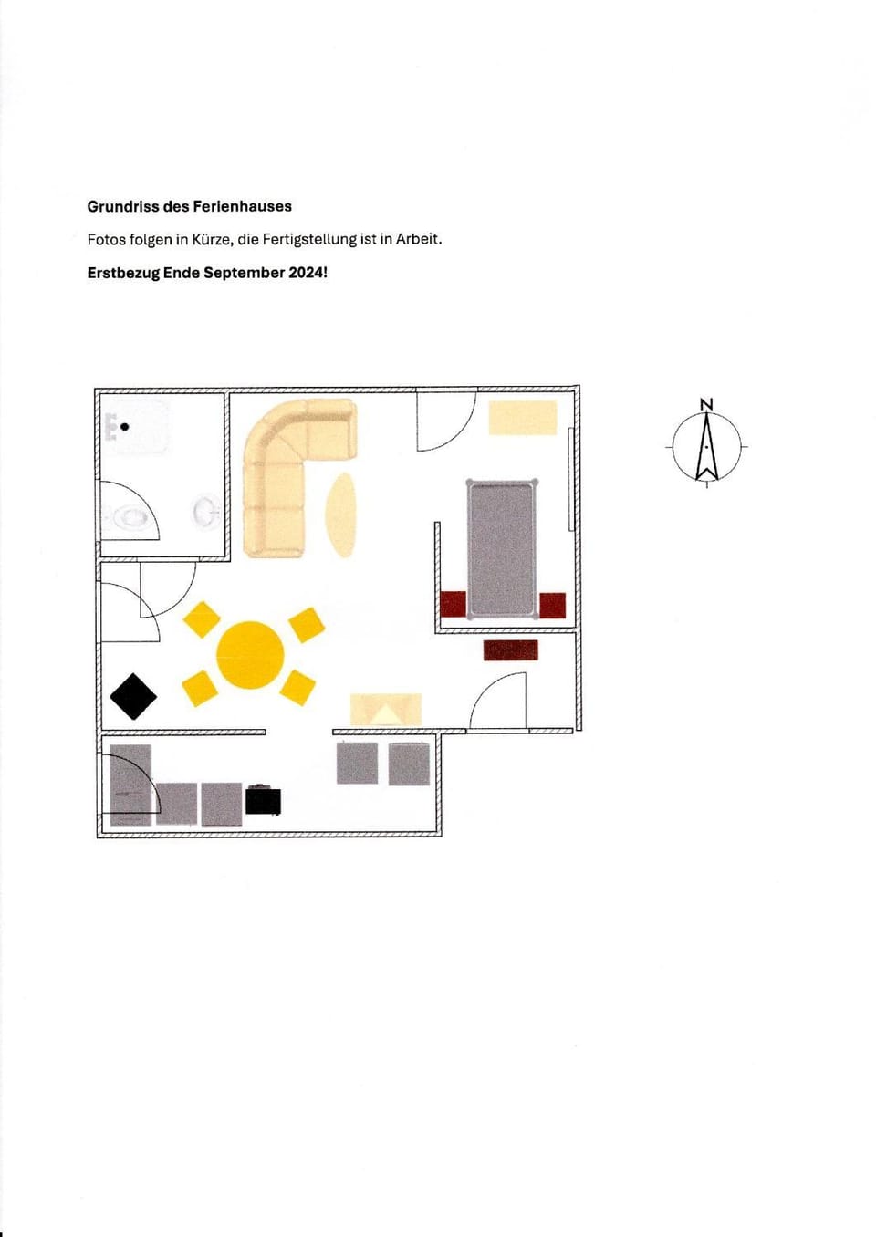 Floor plan, Text overlay