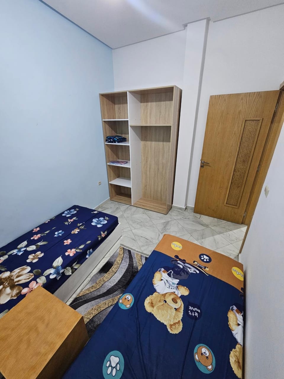 Bed, Photo of the whole room, Bedroom, wardrobe