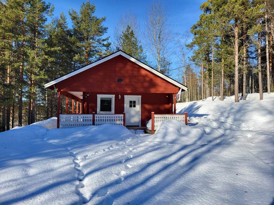 Property building, Natural landscape, Winter