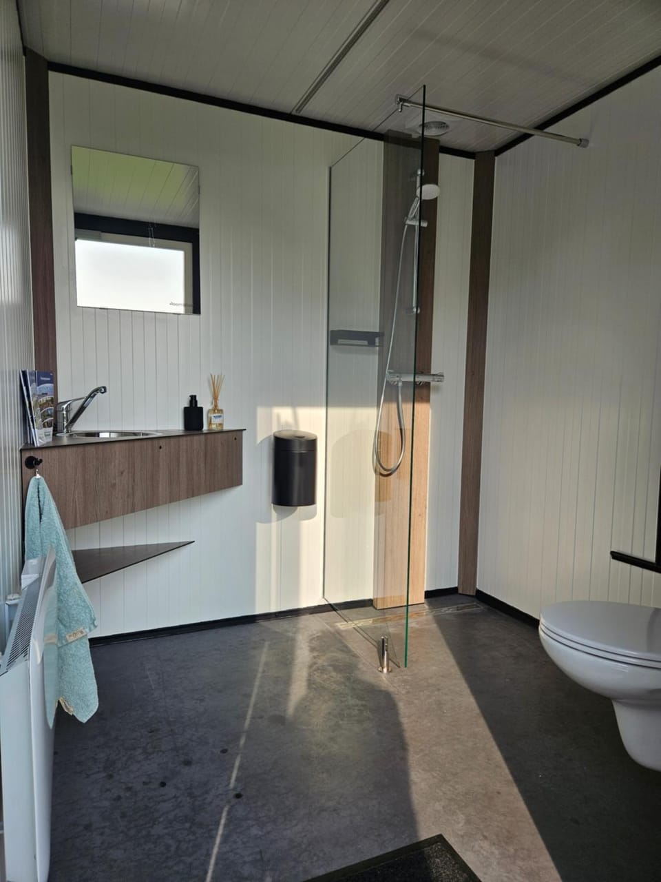 Shower, Toilet, Bathroom, towels