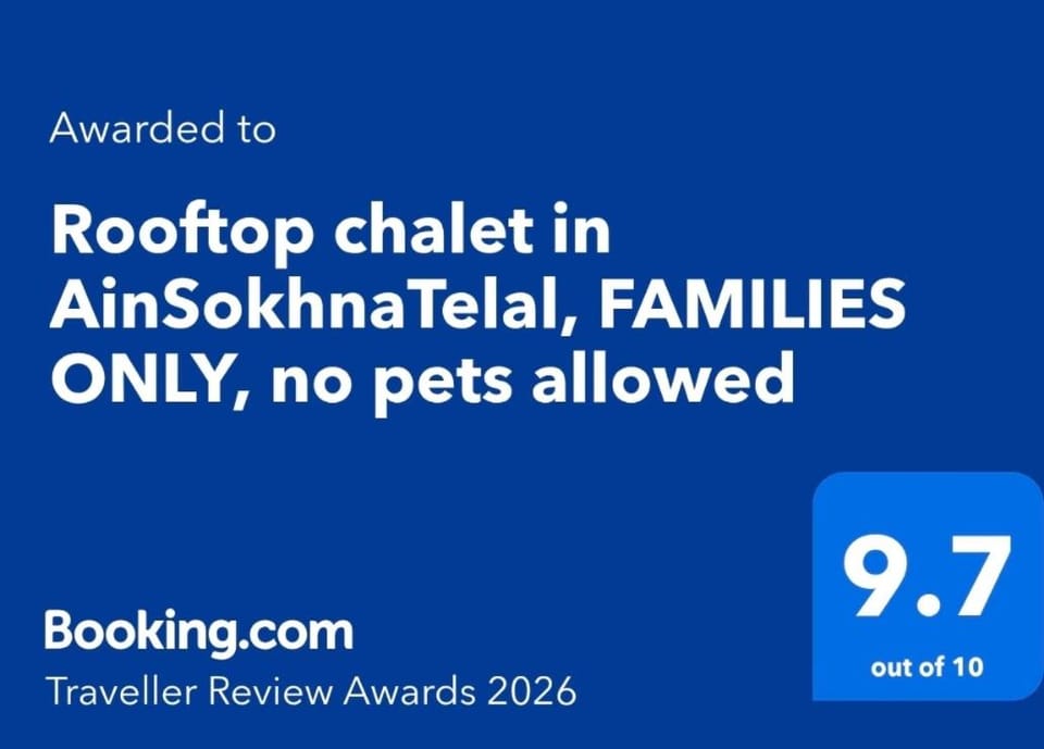 Rooftop chalet in AinSokhnaTelal, FAMILIES ONLY, no pets allowed Apartment in Egypt
