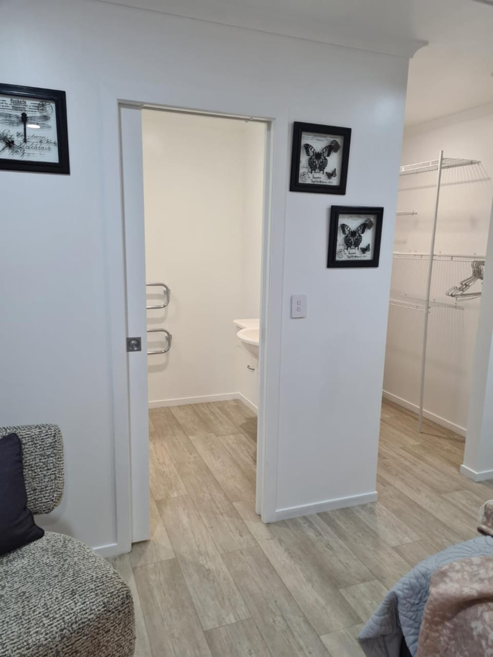 Bathroom, wardrobe