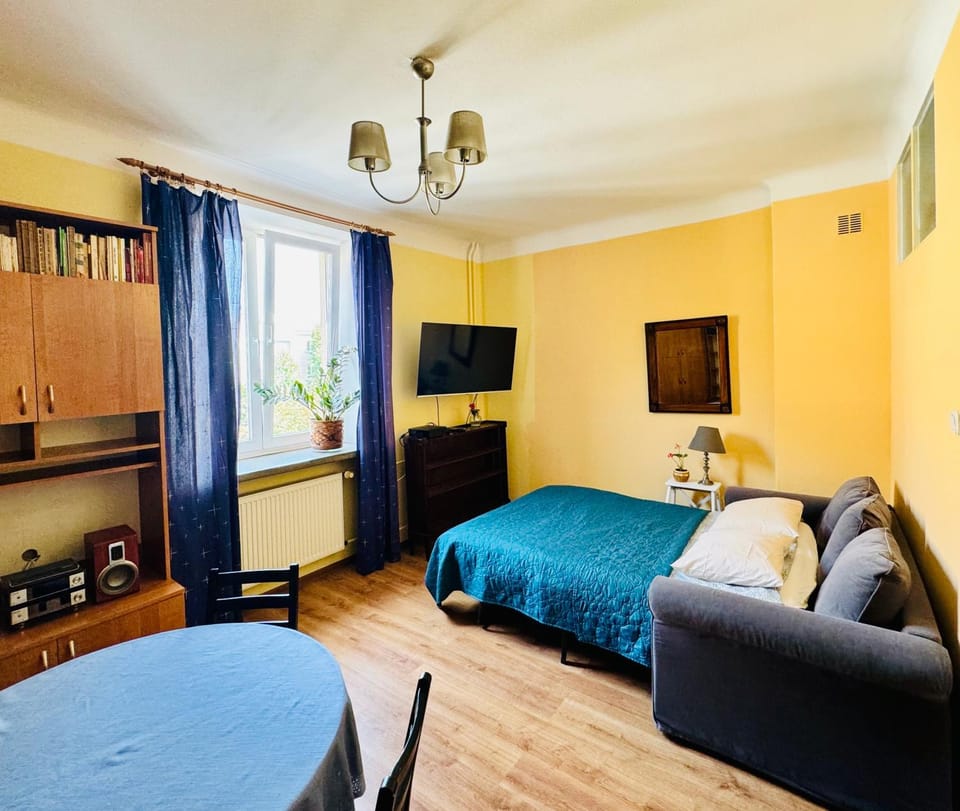 Bed, TV and multimedia, Living room, Photo of the whole room, Seating area, Evening entertainment, Bedroom