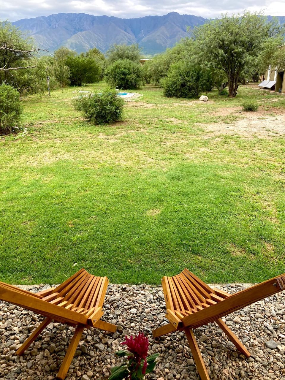 Garden view, Mountain view