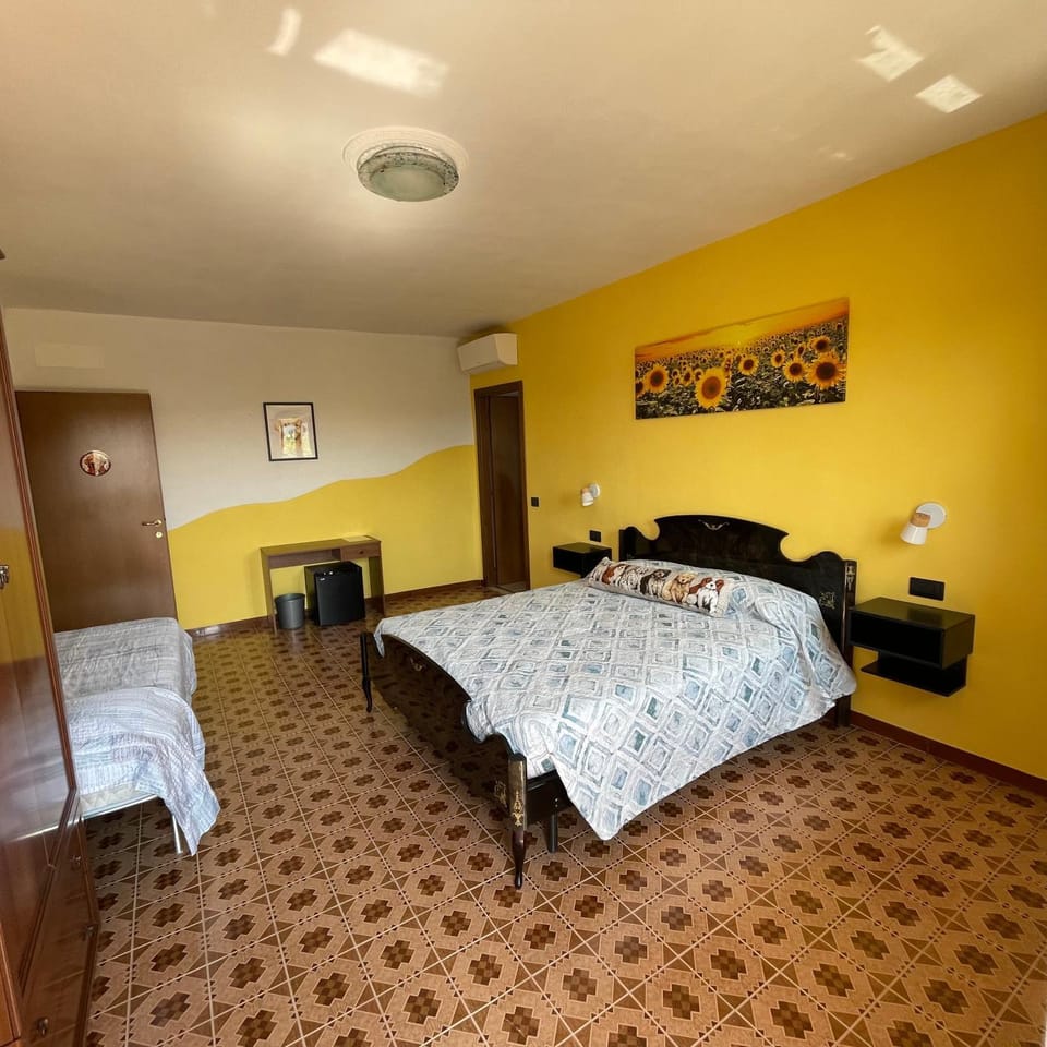 Bed, TV and multimedia