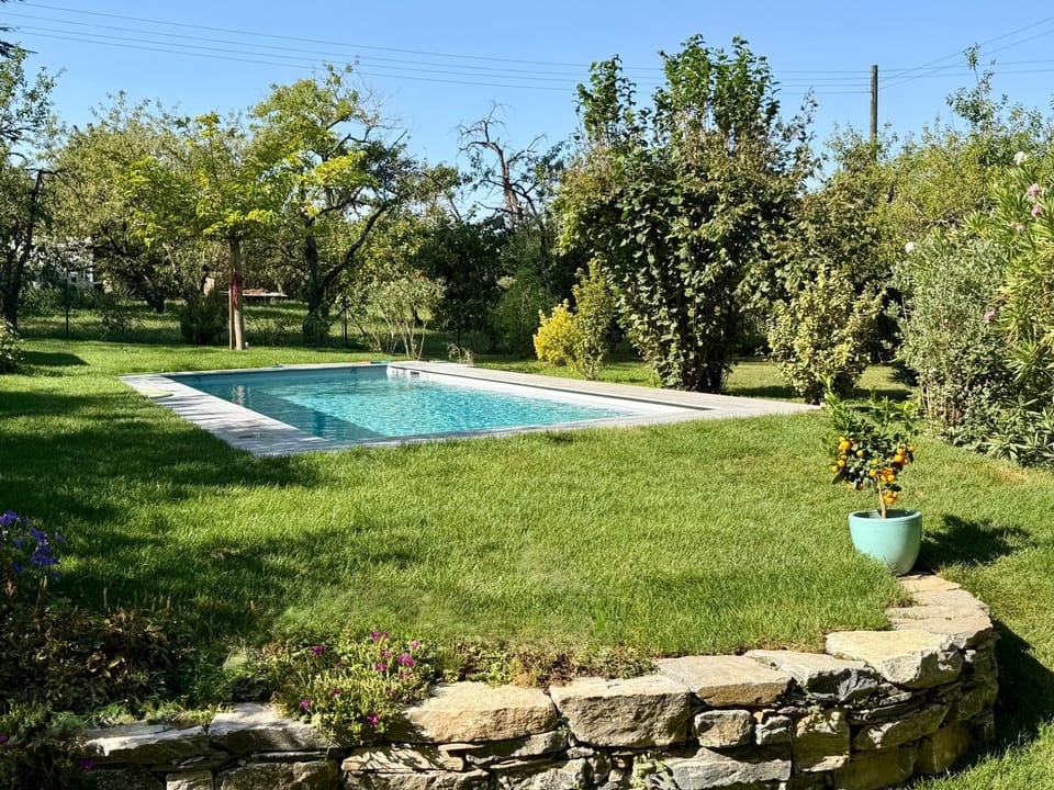 Day, Summer, Garden, Pool view, Swimming pool