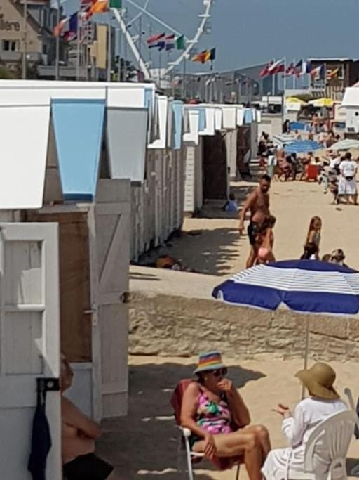 LE PATIO -PLAGE vue mer ,Normandie,Juno Beach Apartment in Courseulles-sur-Mer
