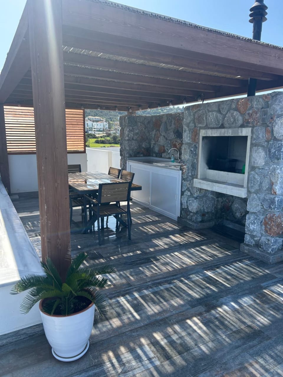 Penthouse med privat saltvannsbasseng på Esentepe Beach Apartment in Famagusta District