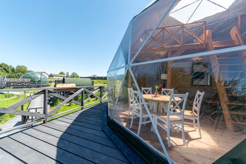 Kopuła glampingowa Forest Luxury tent in Poland