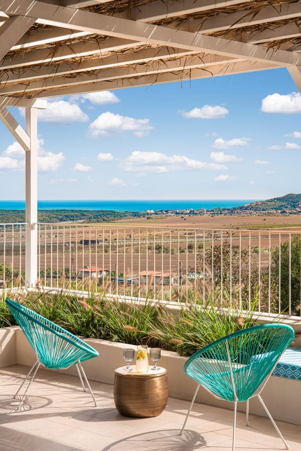 Day, Natural landscape, View (from property/room), Balcony/Terrace, Sea view