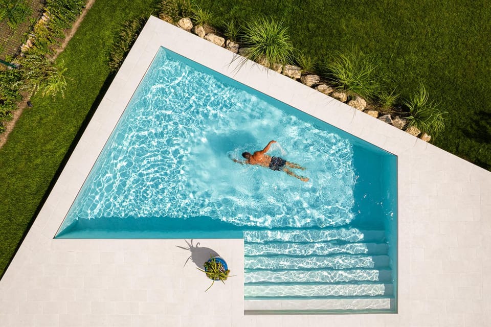 Day, People, Pool view, Swimming pool
