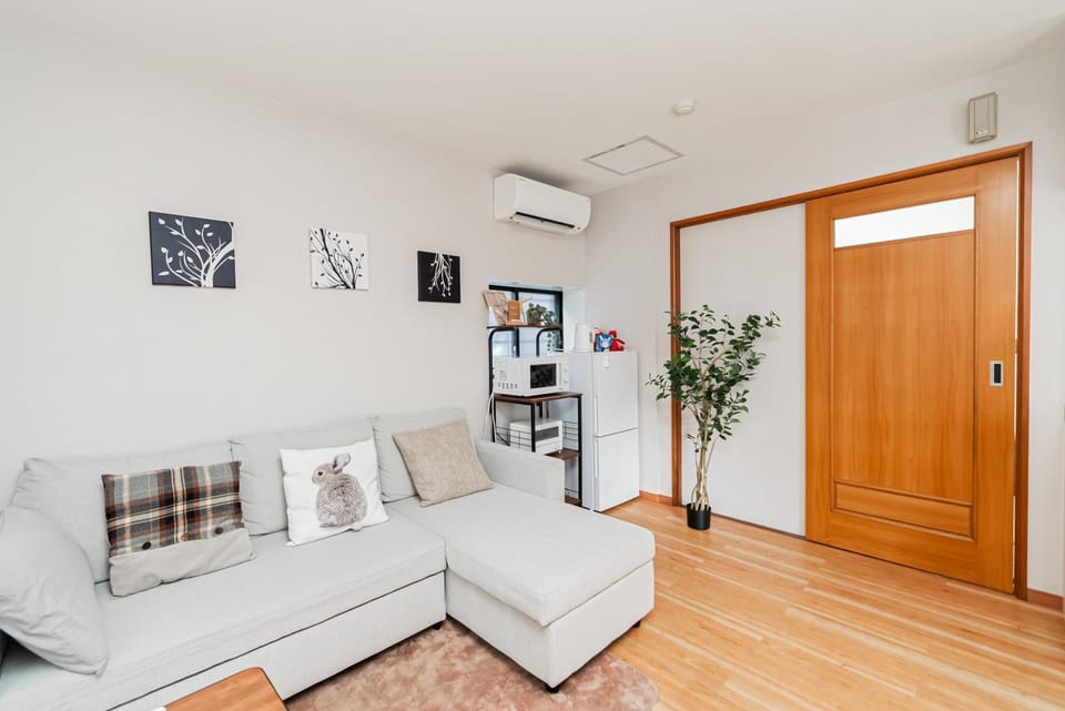 Living room, Seating area, air conditioner