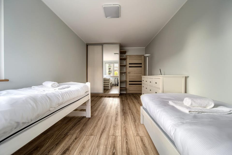 Bed, Photo of the whole room, Bedroom, towels, wardrobe