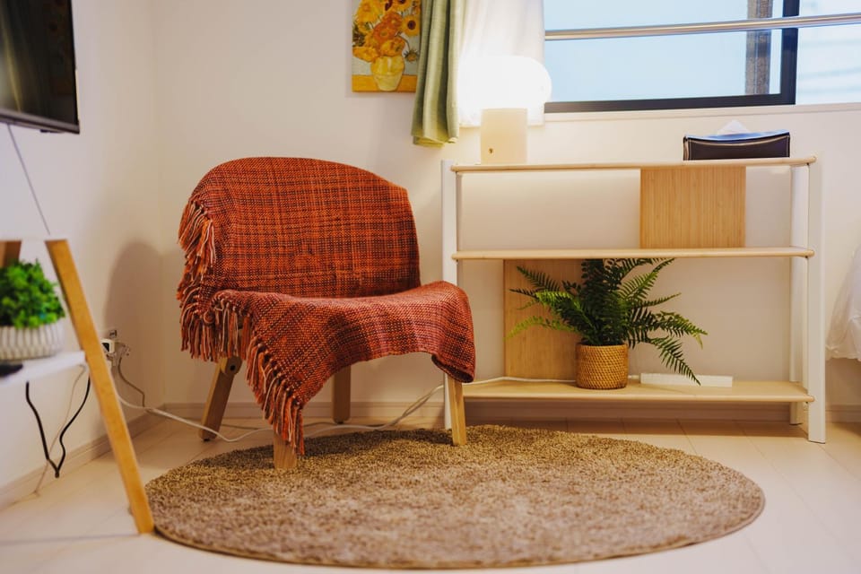 QH303 Top Floor Studio - Aoto Rail Stop - Katsushika, Tokyo Apartment in Japan