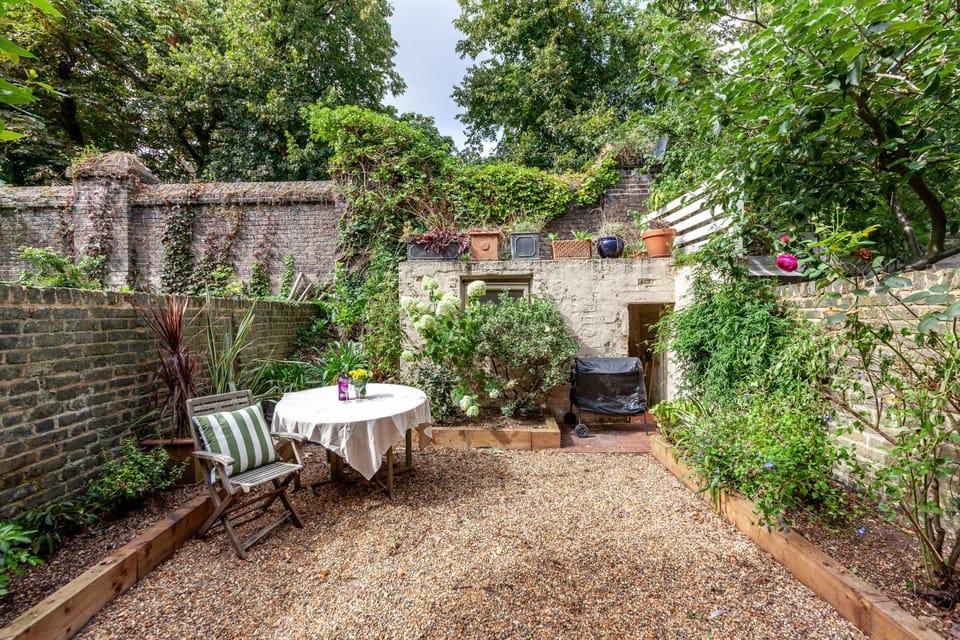 Patio, Spring, Garden, Garden view