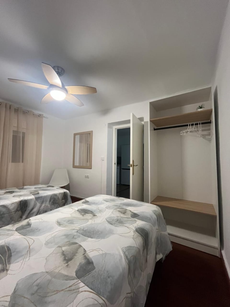Bed, Bedroom, wardrobe