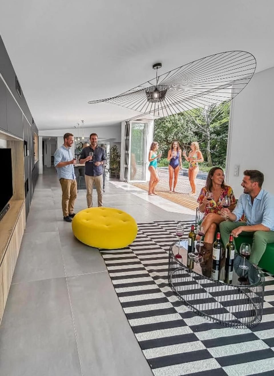 Balcony/Terrace, Lounge or bar, Swimming pool, kitchen