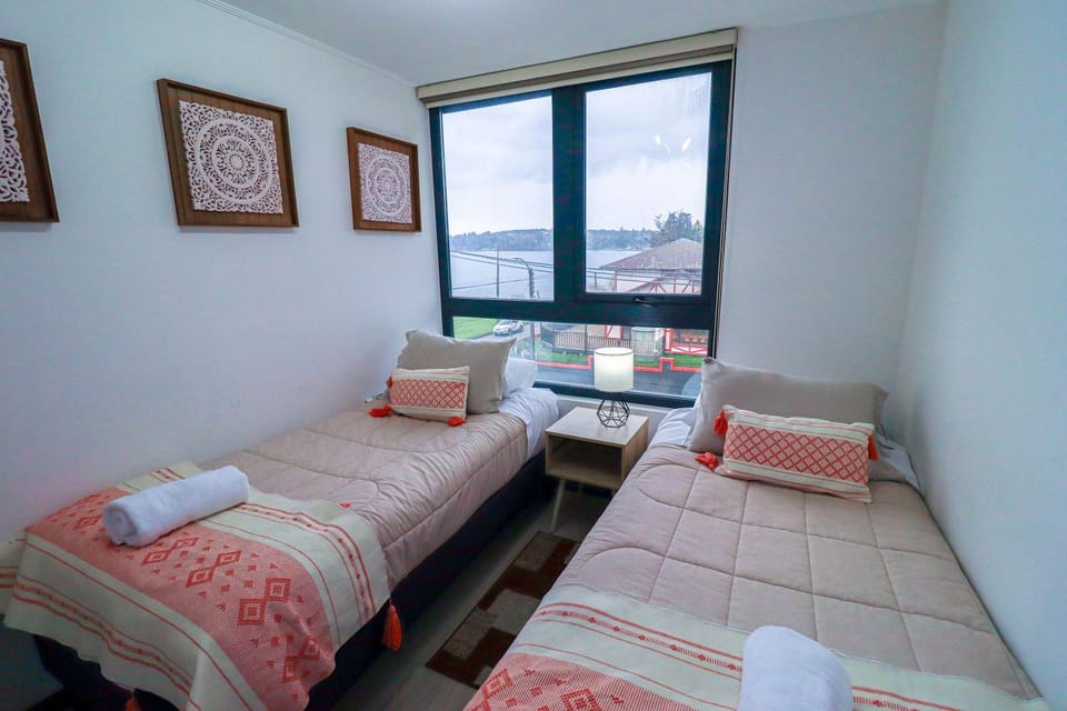HOM I 2D2B Piscina Temperada, Estacionamiento, Gimnasio, Wifi, Excelente vista y ubicacion Apartment in Puerto Varas