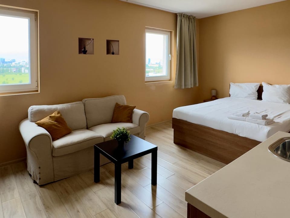 AirportStay bg - free shuttle and own parking Apartment hotel in Sofia