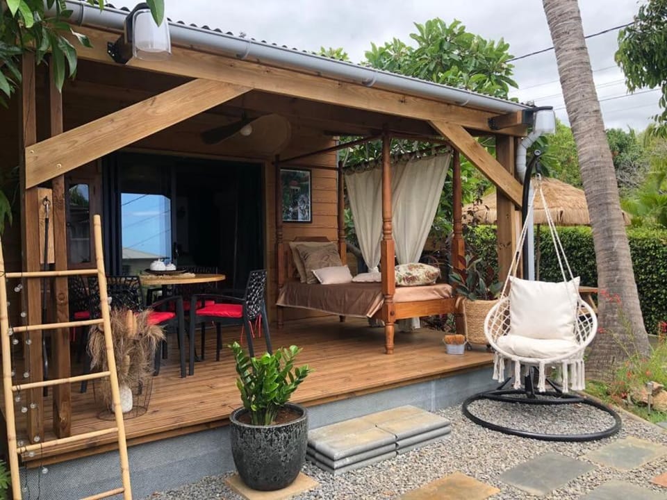 Property building, Patio