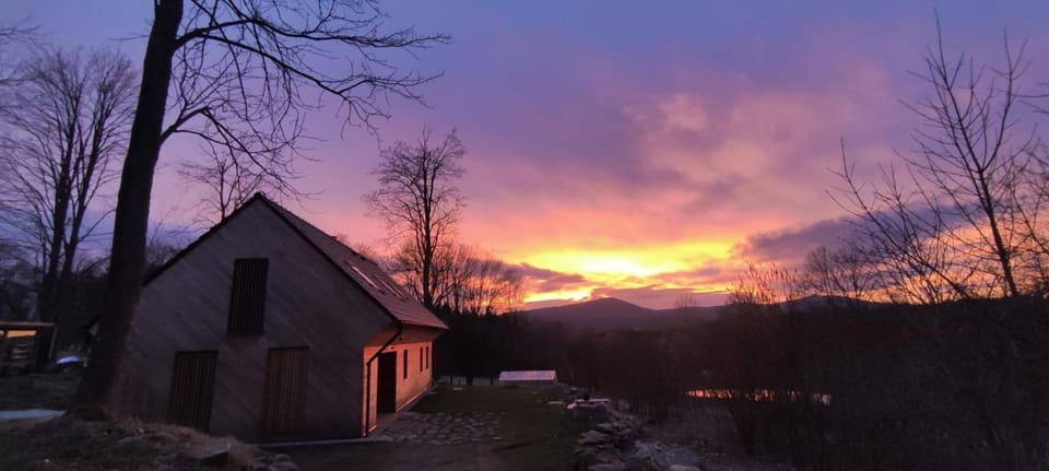 Natural landscape, Sunset