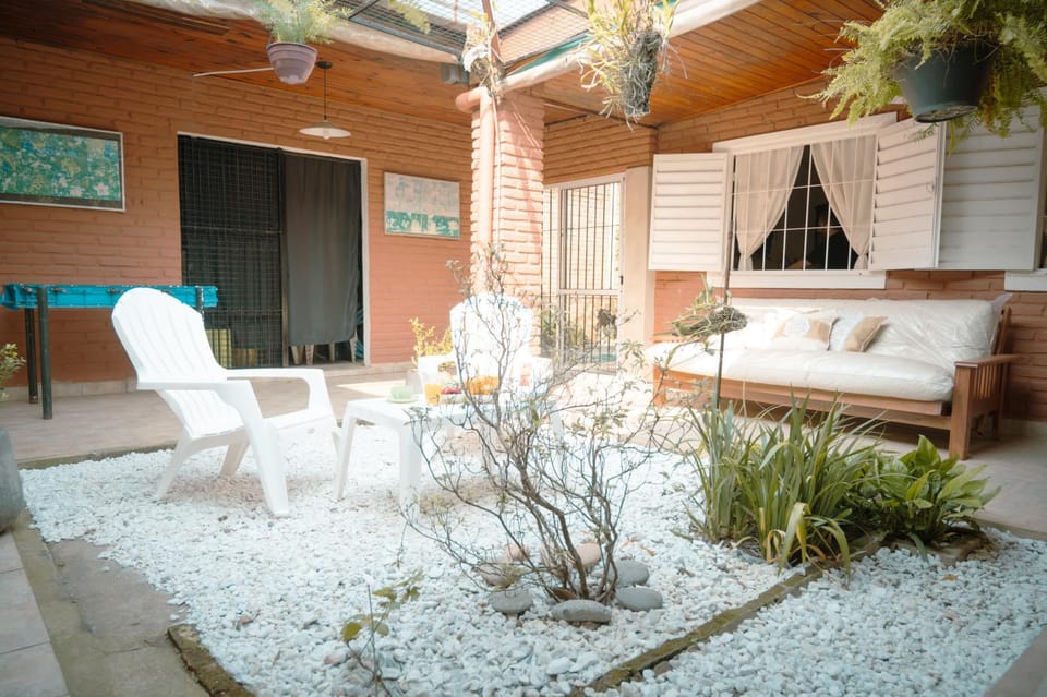 Patio, Day, Garden, Seating area, Garden view